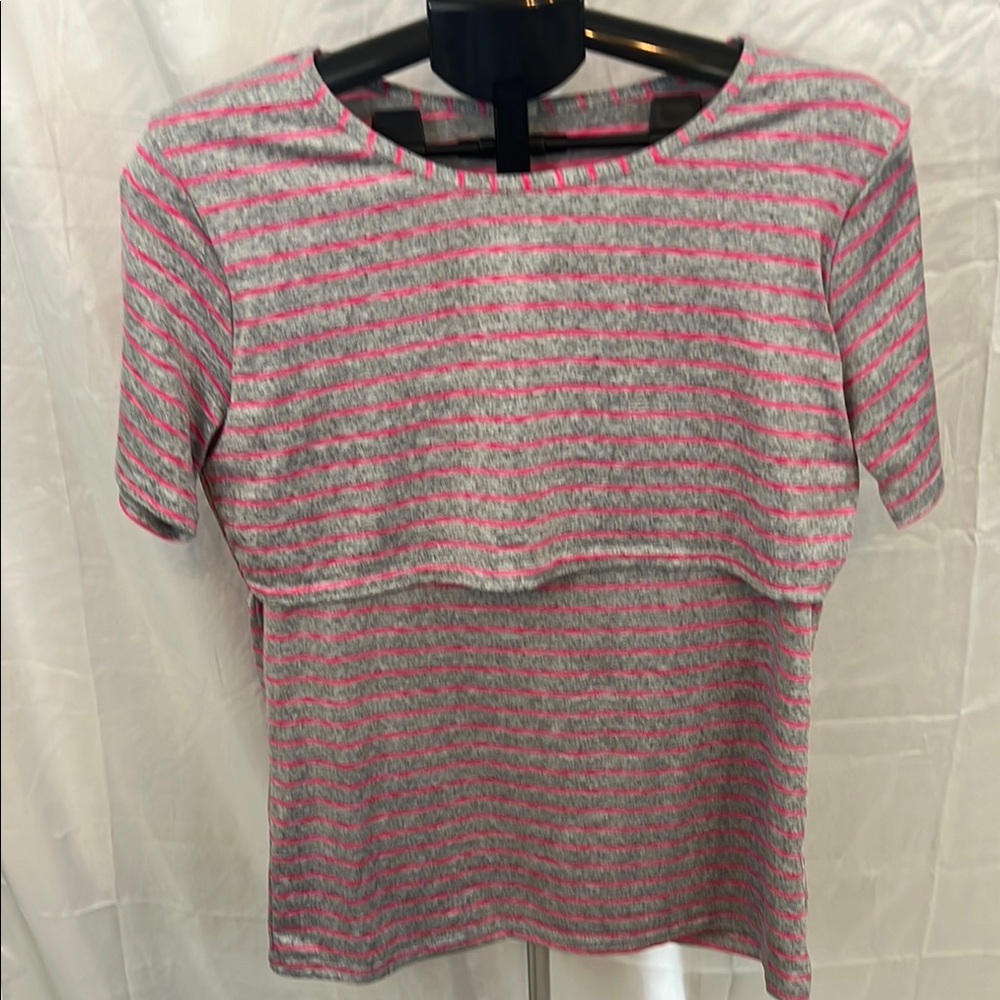Source Unknown Pink Crop T-Shirt